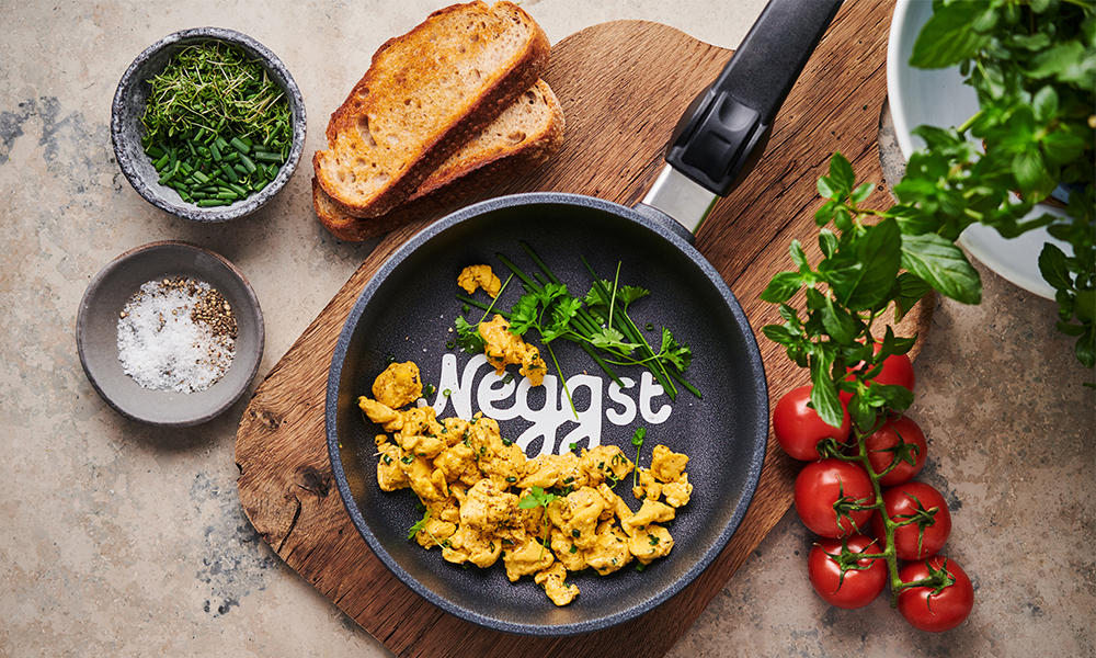 Neggst Plantbased Egg Alternative Pfanne