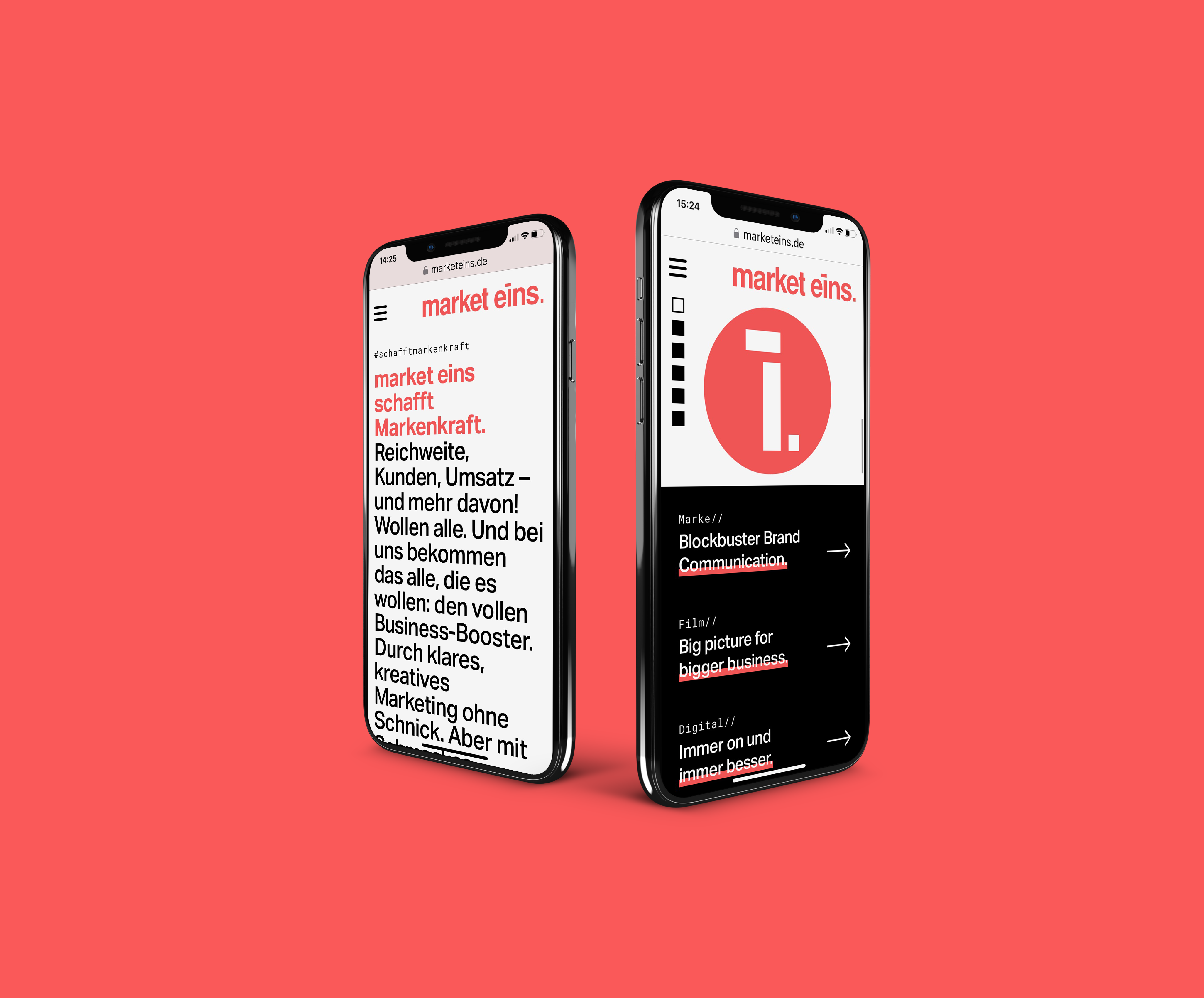 marketeins website